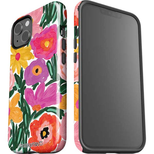 Bouffants and Broken Hearts Painterly Garden iPhone 14 Impact Case
