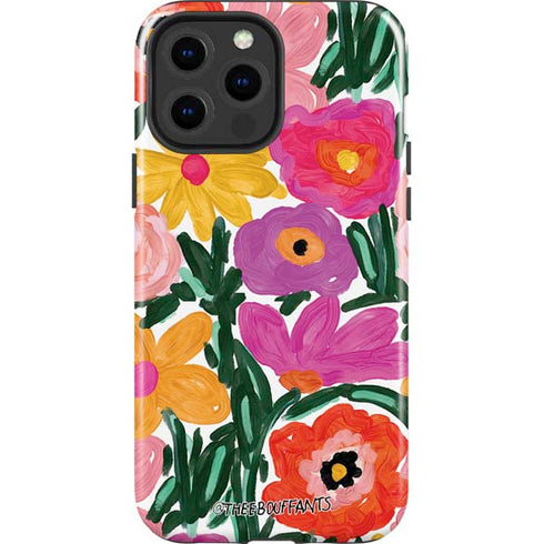 Bouffants and Broken Hearts Painterly Garden iPhone 15 Pro Max Impact Case