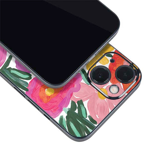 Bouffants and Broken Hearts Painterly Garden iPhone 14 Skin