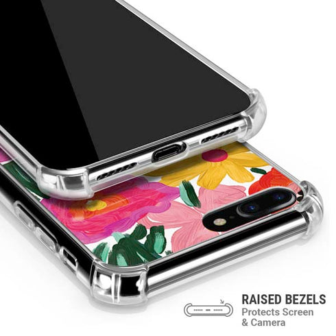Bouffants and Broken Hearts Painterly Garden iPhone 7/8 Plus Clear Case