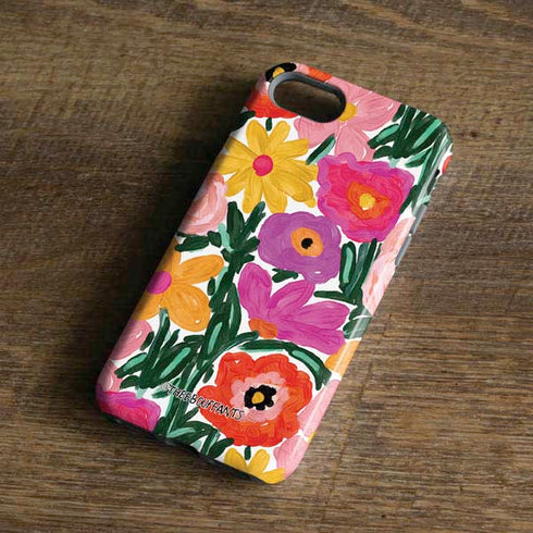 Bouffants and Broken Hearts Painterly Garden iPhone 8 Pro Case