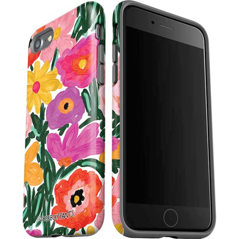 Bouffants and Broken Hearts Painterly Garden iPhone SE (2nd & 3rd Gen) Pro Case
