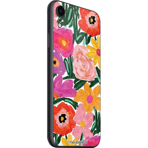 Bouffants and Broken Hearts Painterly Garden iPhone SE (2nd & 3rd Gen) Skin