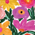 Bouffants and Broken Hearts Painterly Garden iPhone XR Skin