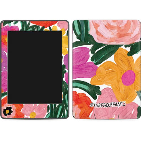 Bouffants and Broken Hearts Painterly Garden Amazon Kindle Skin