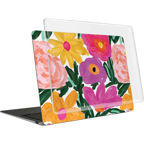 Bouffants and Broken Hearts Painterly Garden MacBook Air 13in M1 (2021) Case plus Skin