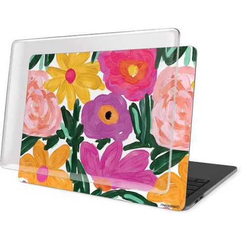 Bouffants and Broken Hearts Painterly Garden MacBook Pro 16in (2019-20) Case plus Skin