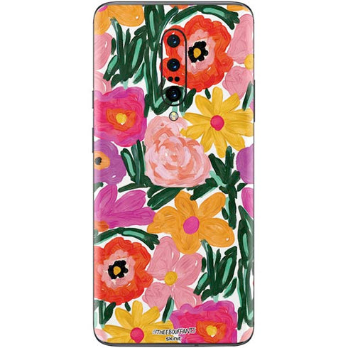 Bouffants and Broken Hearts Painterly Garden OnePlus 7 Pro Skin