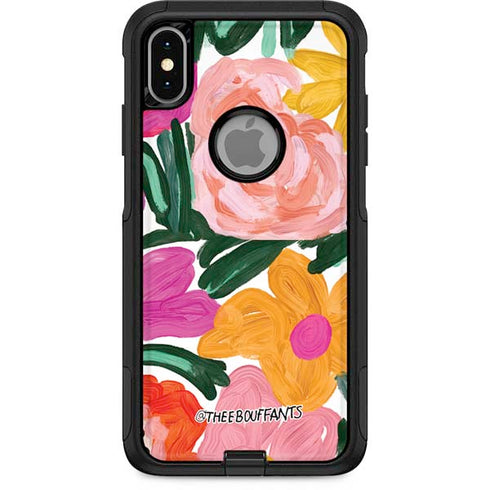 Bouffants and Broken Hearts Painterly Garden Otterbox Commuter iPhone Skin