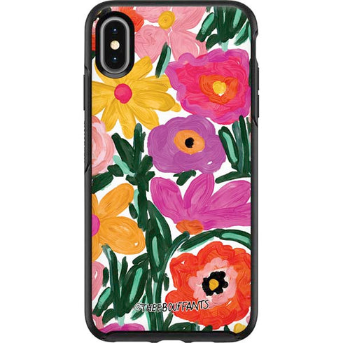 Bouffants and Broken Hearts Painterly Garden Otterbox Symmetry iPhone Skin
