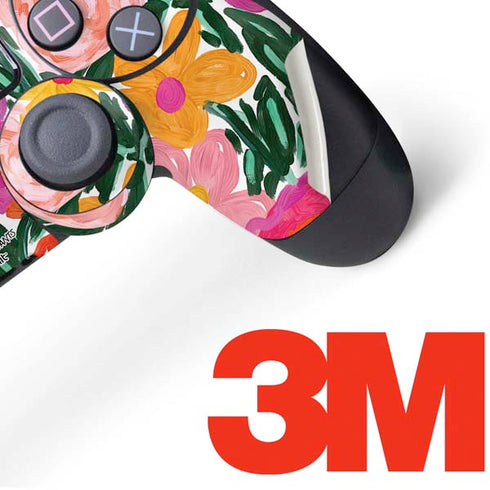 Bouffants and Broken Hearts Painterly Garden PS4 Controller Skin