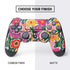 Bouffants and Broken Hearts Painterly Garden PS4 Controller Skin
