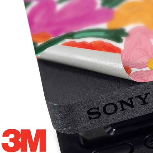 Bouffants and Broken Hearts Painterly Garden PS4 Pro Bundle Skin