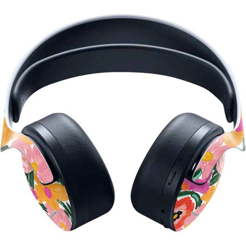 Bouffants and Broken Hearts Painterly Garden PULSE 3D Wireless Headset for PS5 Skin