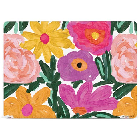 Bouffants and Broken Hearts Painterly Garden Surface Laptop 3 13.5in Skin