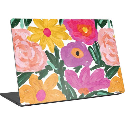 Bouffants and Broken Hearts Painterly Garden Surface Laptop 4 15in Skin