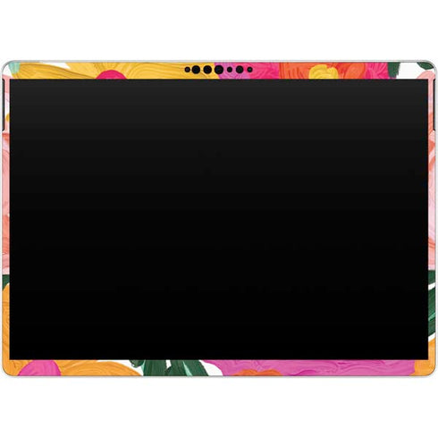Bouffants and Broken Hearts Painterly Garden Surface Pro 8 Skin