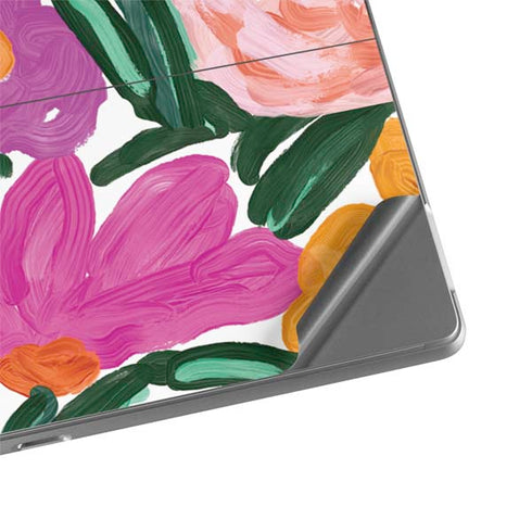 Bouffants and Broken Hearts Painterly Garden Surface Pro 8 Skin
