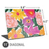 Bouffants and Broken Hearts Painterly Garden Universal Laptop 11in (8.8 x 6.2in) Skin
