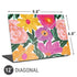 Bouffants and Broken Hearts Painterly Garden Universal Laptop 12in (9.8 x 6.8in) Skin