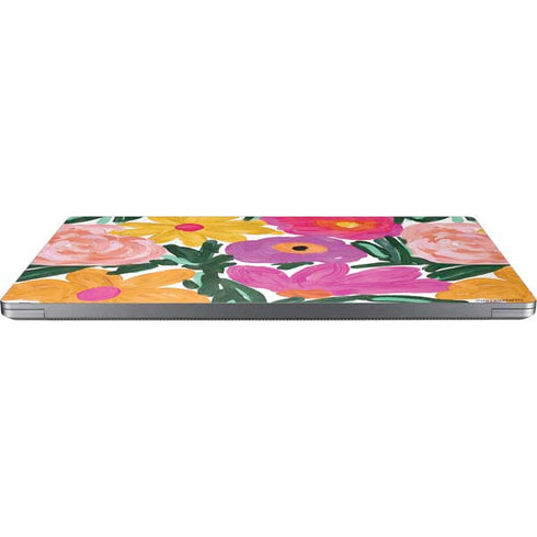 Bouffants and Broken Hearts Painterly Garden Universal Laptop 12in (9.8 x 6.8in) Skin