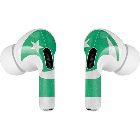 Pakistan Flag Distressed AirPods Pro 2nd Gen Skin