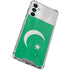 Pakistan Flag Distressed Galaxy A13 5G Clear Case