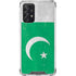 Pakistan Flag Distressed Galaxy A72 5G Clear Case