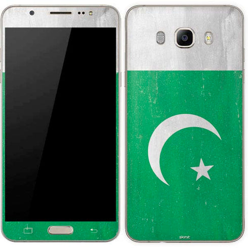 Pakistan Flag Distressed Galaxy J7 Skin