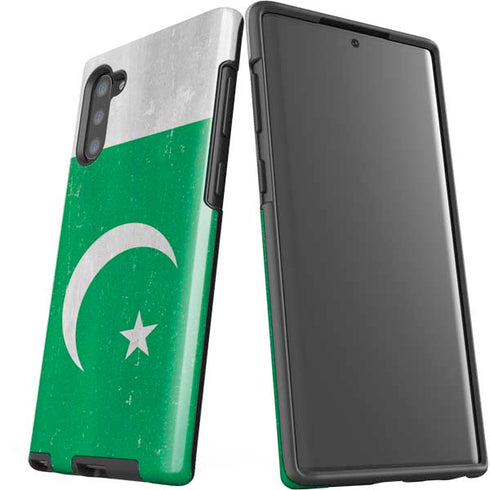 Pakistan Flag Distressed Galaxy Note 10 Pro Case