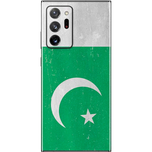 Pakistan Flag Distressed Galaxy Note20 Ultra 5G Skin