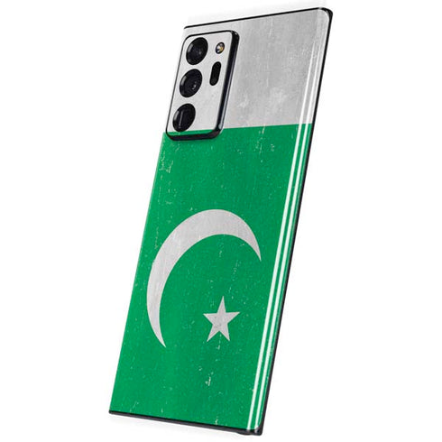 Pakistan Flag Distressed Galaxy Note20 Ultra 5G Skin