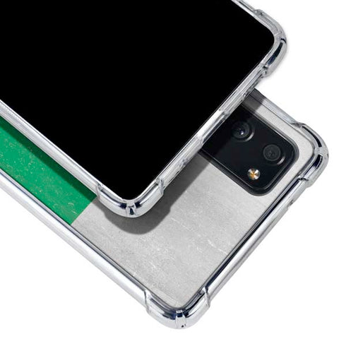 Pakistan Flag Distressed Galaxy S20 FE Clear Case
