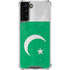 Pakistan Flag Distressed Galaxy S21 FE Clear Case