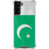 Pakistan Flag Distressed Galaxy S22 Plus Clear Case