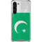 Pakistan Flag Distressed Galaxy S23 Plus Clear Case