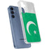 Pakistan Flag Distressed Galaxy S24 Clear Case