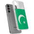 Pakistan Flag Distressed Galaxy S24 Plus Clear Case
