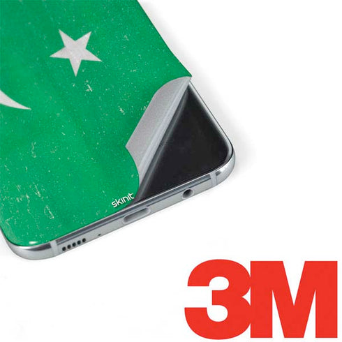 Pakistan Flag Distressed Galaxy S8 Skin