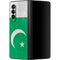 Pakistan Flag Distressed Galaxy Z Fold3 5G Skin