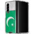 Pakistan Flag Distressed Galaxy Z Fold4 5G Clear Case