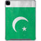 Pakistan Flag Distressed iPad Pro 12.9in (2020) Clear Case