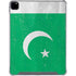 Pakistan Flag Distressed iPad Pro 12.9in (2020) Clear Case