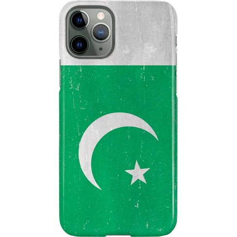 Pakistan Flag Distressed iPhone 11 Pro Lite Case