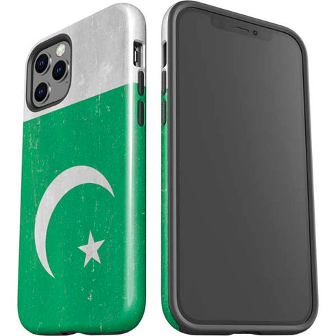 Pakistan Flag Distressed iPhone 12 Pro Max Impact Case