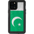 Pakistan Flag Distressed iPhone 12 Pro Max Waterproof Case