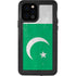 Pakistan Flag Distressed iPhone 12 Pro Waterproof Case