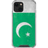 Pakistan Flag Distressed iPhone 13 Mini Clear Case