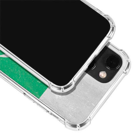 Pakistan Flag Distressed iPhone 13 Mini Clear Case