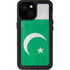 Pakistan Flag Distressed iPhone 13 Mini Waterproof Case